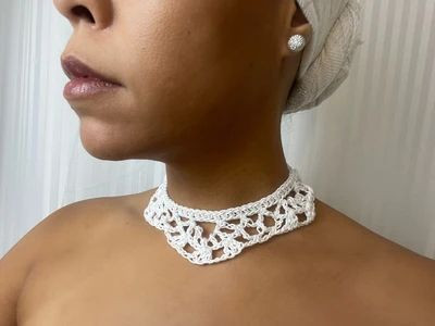 Create Your Own Boho-Chic Crochet Choker Necklace with This Easy Pattern Create Your Own Boho-Chic Crochet Choker Necklace with This Easy Pattern