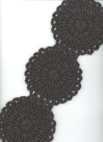 Crochet Round in Circles Scarf