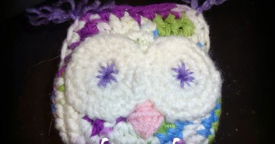 Crochet Owl Scrubby