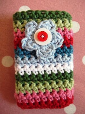 Create a Charming Crochet Garden Flower Mobile Phone Pocket with Easy Steps Create a Charming Crochet Garden Flower Mobile Phone Pocket with Easy Steps