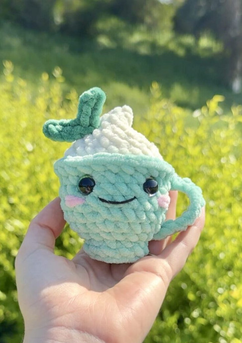 Create Your Own Adorable Crochet Mini Matcha Latte: A Step-by-Step Guide