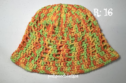 Create a Fun and Trendy Crochet Juicy Summer Bucket Hat for Your Stylish Summer Days