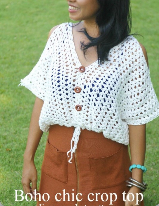 Boho Chic Crop Top