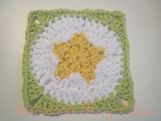 Crochet Star Granny Square