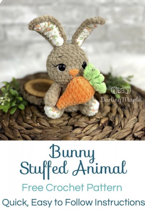 Crochet a Cute Little Bunny