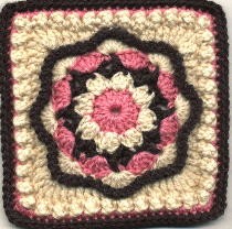 Crochet Nosegay Square