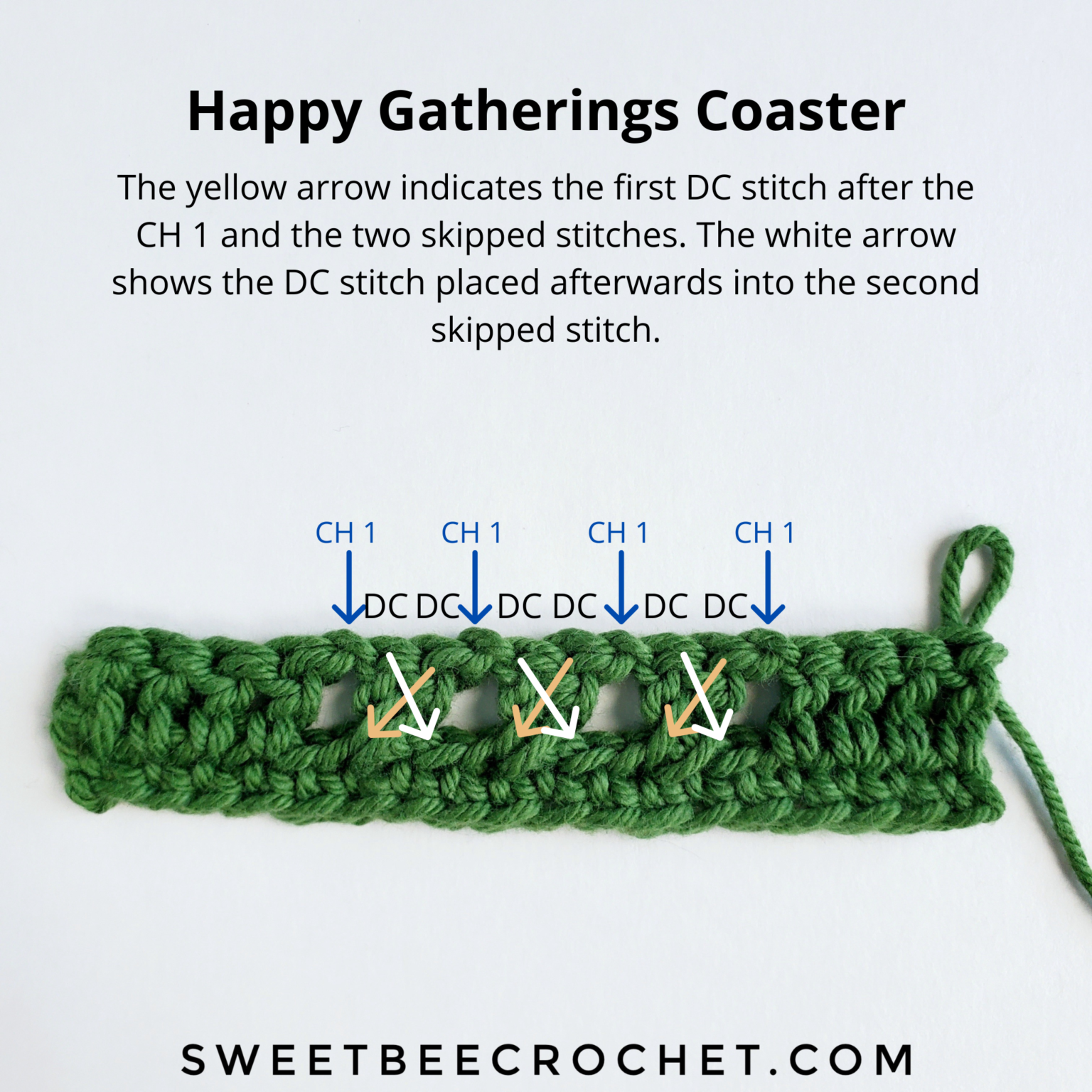 Create Your Own Charming Crochet Blissful Get-Together Coaster - Pattern and Tips