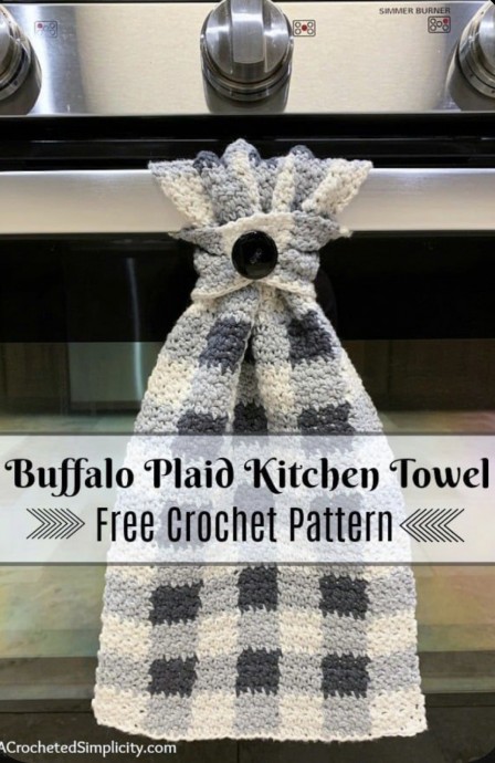 Create Your Own Buffalo Plaid Kitchen Towel: Easy Crochet Pattern for All Skill Levels Create Your Own Buffalo Plaid Kitchen Towel: Easy Crochet Pattern for All Skill Levels