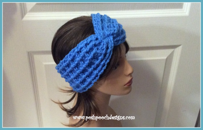 Crochet Waffle Stitch Headband Crochet Waffle Stitch Headband