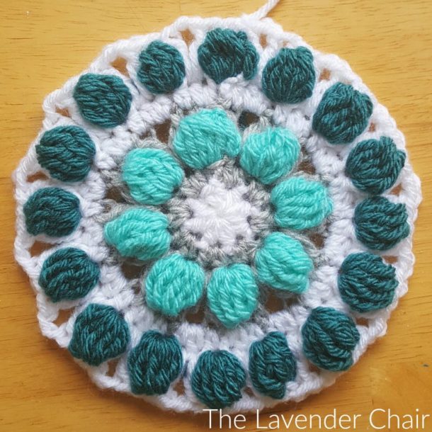 Crochet Marigold Mandala Square Pattern for Stunning Home Decor