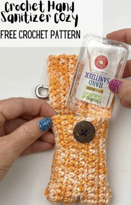 Enhance Your Hygiene with the Handmade Crochet Sanitizer Cozy Enhance Your Hygiene with the Handmade Crochet Sanitizer Cozy