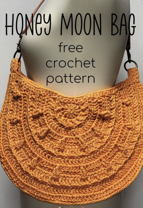 Free Crochet Pattern: Honey Moon Bag