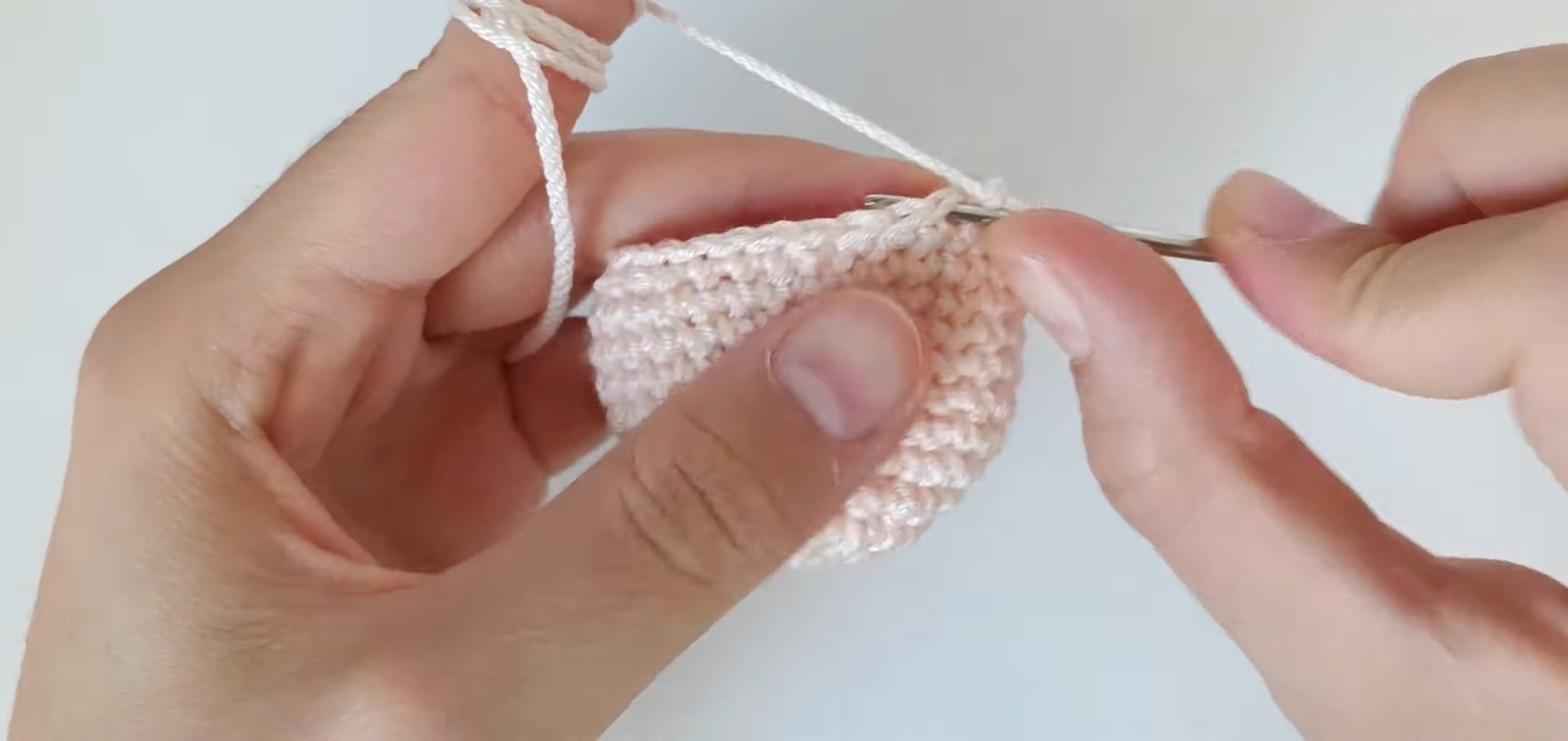 Crochet Witch Girl Keychain