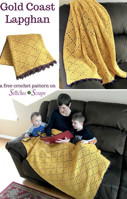 Free Crochet Pattern – Gold Coast Lapghan