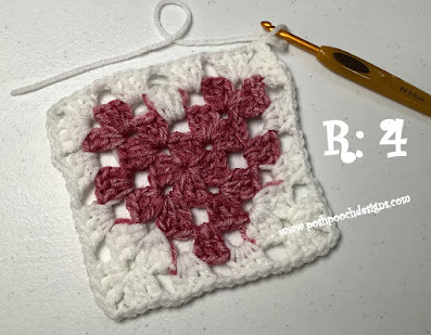 Create Your Own Crochet Mitered Heart Granny Square - Easy Pattern Guide