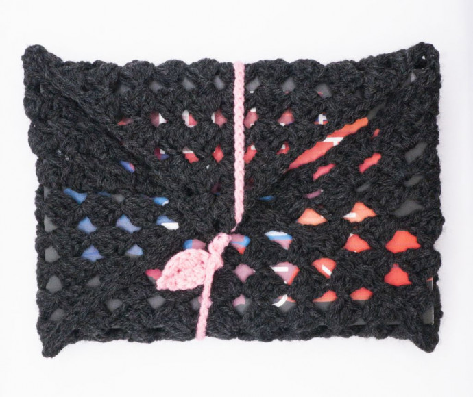 Craft Your Own Crochet Granny Square Book Sleeve - A Fun and Stylish Project for Book Lovers