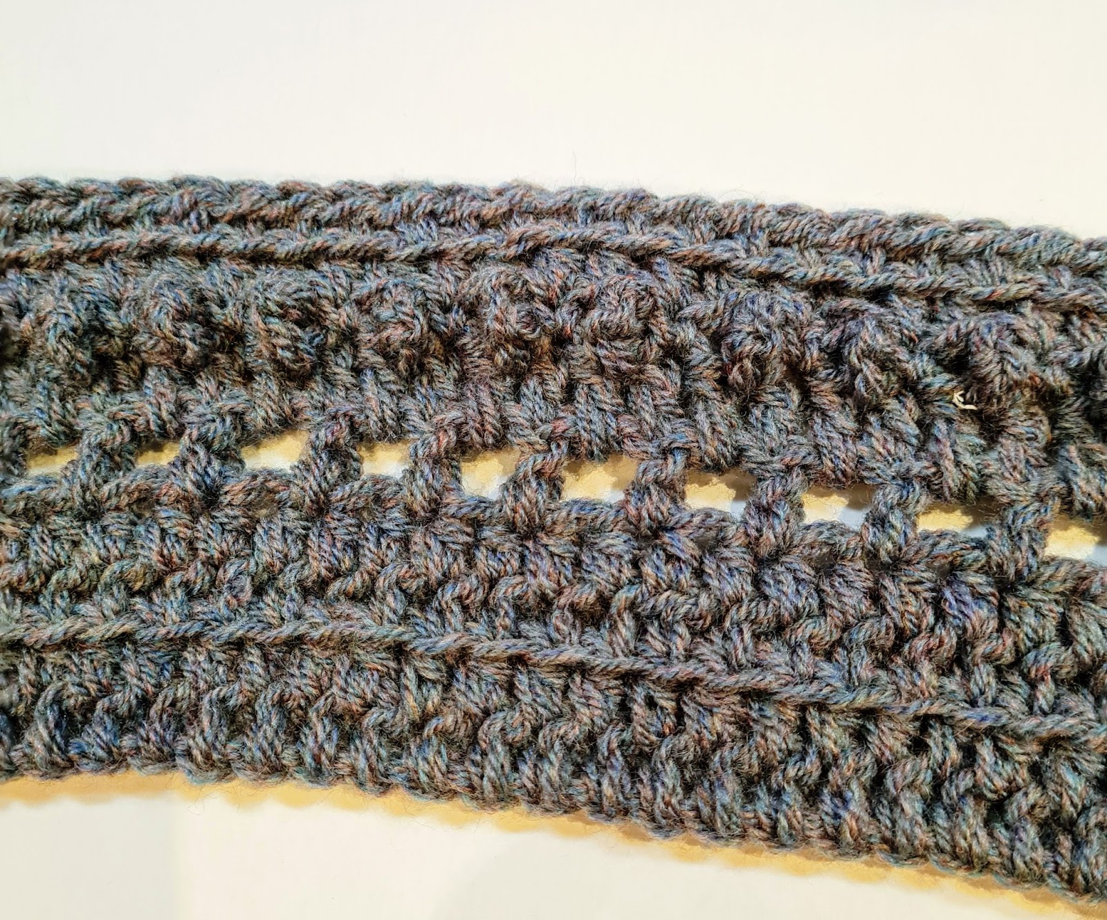 Create a Cozy and Stylish Crochet Winter Textured Scarf This Season