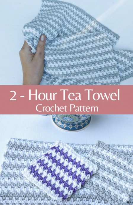 Crochet Tea Towel Pattern