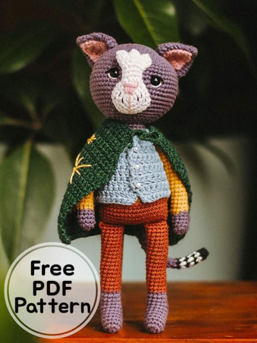 Create Your Own Adorable Crochet Magician Cat Amigurumi: A Step-by-Step Guide to Magic and Charm