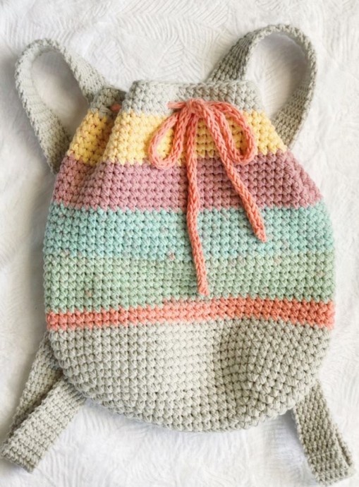 Crochet Inselberg Backpack