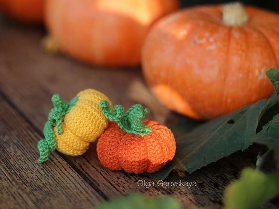 Crochet Small Pumpkin Free Pattern