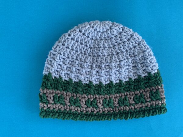 Crochet Train Track Beanie