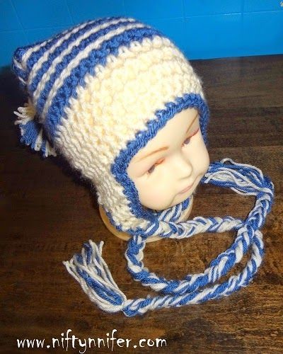 Crochet Baby Ice Spiral Hat