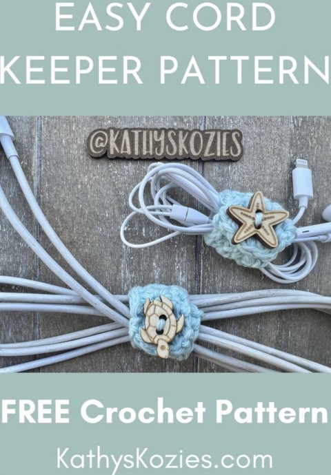 How to Crochet a Cord Keeper