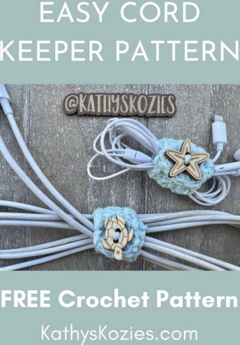 How to Crochet a Cord Keeper