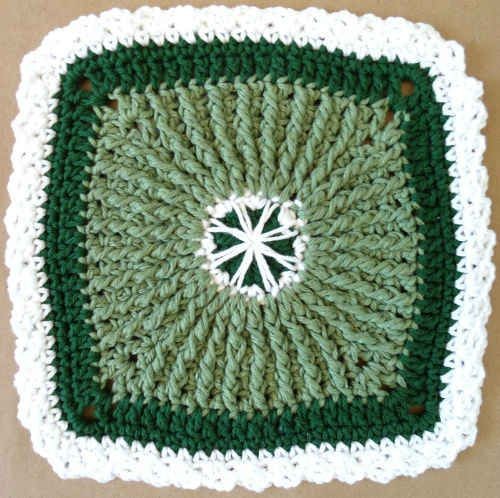 Crochet Greenfields Dishcloth