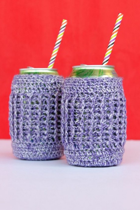 Create Stylish Crochet Ribbed Can Cozies with This Unique Pattern Guide Create Stylish Crochet Ribbed Can Cozies with This Unique Pattern Guide