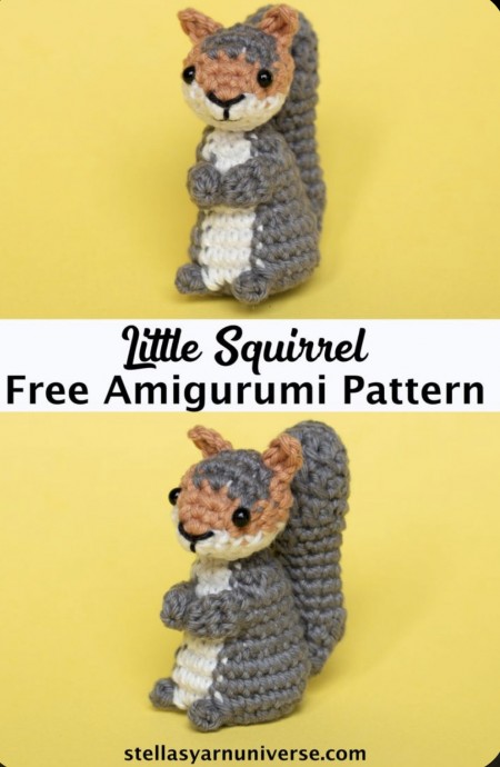 Create a Adorable Amigurumi Squirrel: A Step-by-Step Guide for DIY Enthusiasts Create a Adorable Amigurumi Squirrel: A Step-by-Step Guide for DIY Enthusiasts