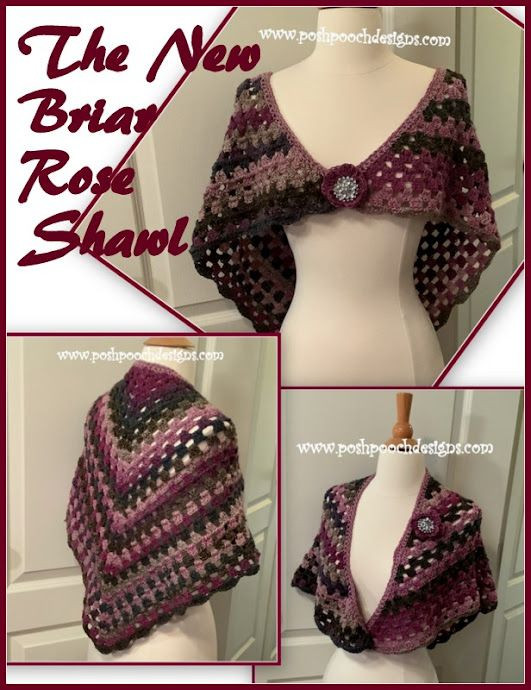 Create Your Own Elegant Crochet Briar Rose Shawl: A Step-by-Step Guide Create Your Own Elegant Crochet Briar Rose Shawl: A Step-by-Step Guide