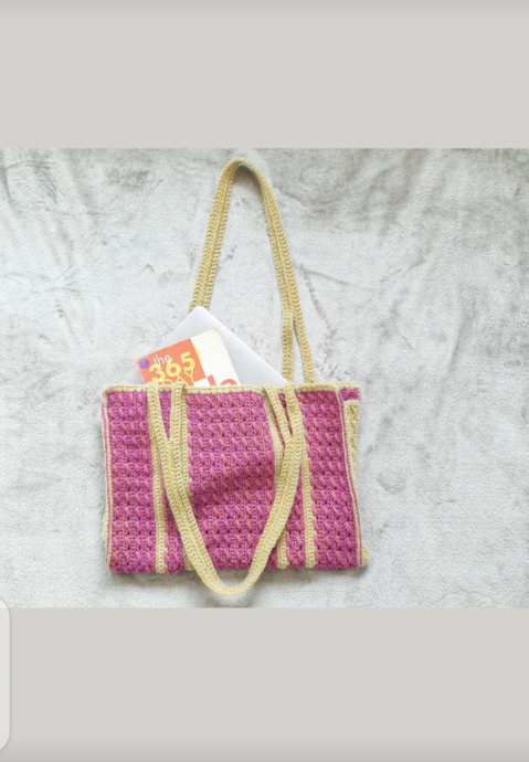 Carry-Alk Crotchet Tote Bag