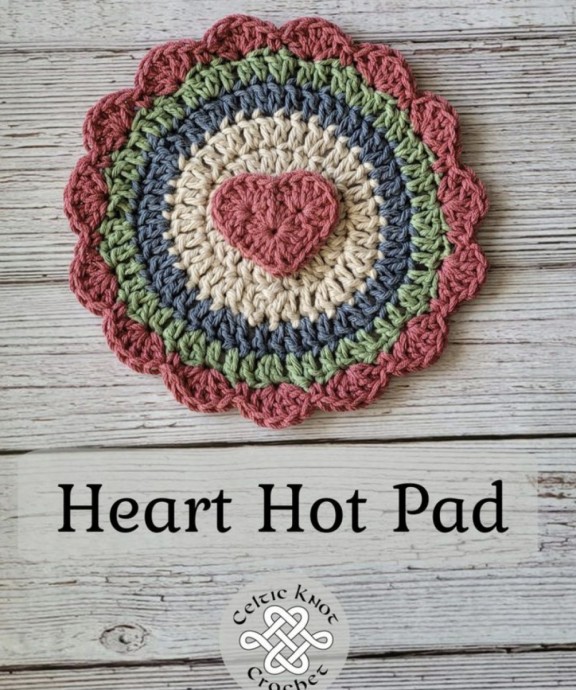 Heart Hot Pad Pattern