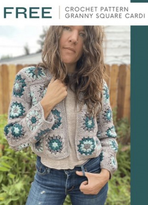 Granny Square Cardigan