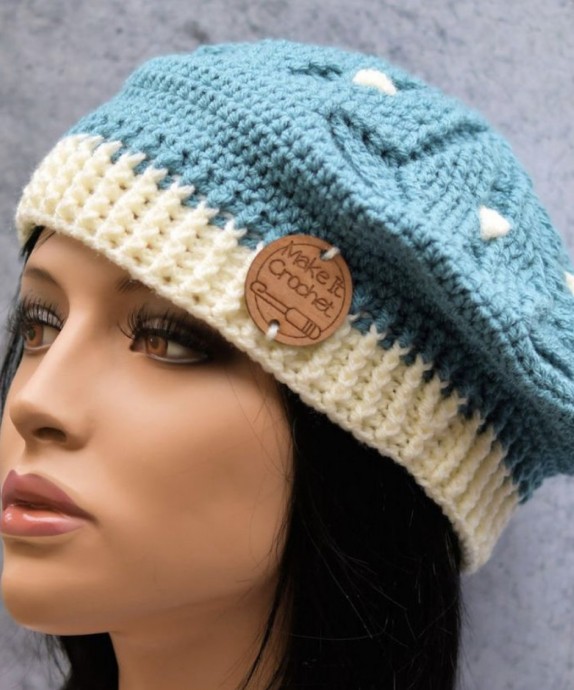 Crochet Snow Day Beret