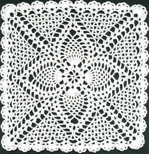 Create Elegant Crochet Square Pineapple Doilies for Perfect Home Decor Create Elegant Crochet Square Pineapple Doilies for Perfect Home Decor