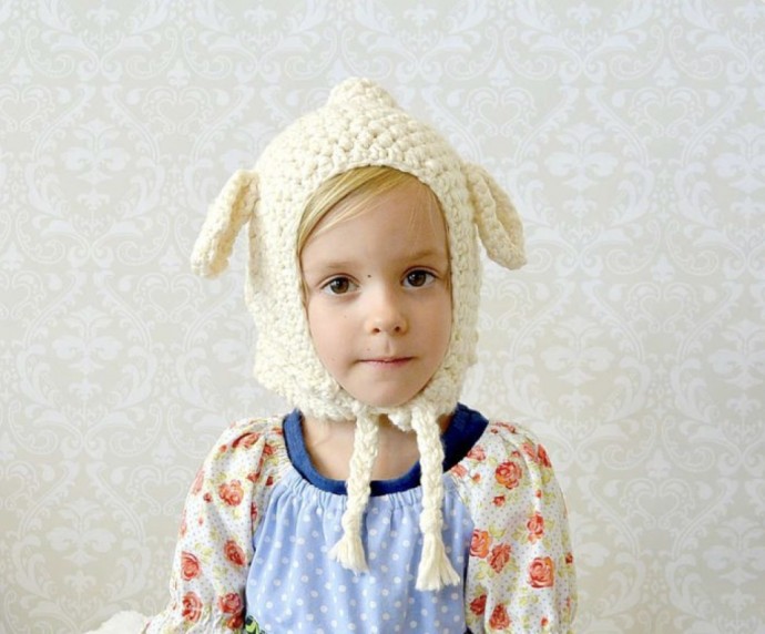 Vintage Style Lamb Hat