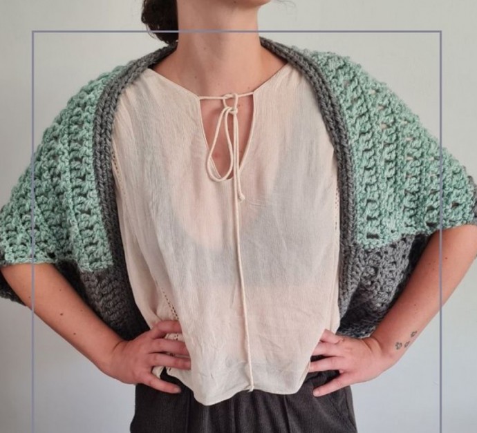 Crochet Cozy Shrug (Free Pattern)