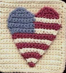 Create Your Own I Love A Parade Dishcloth - A Fun and Colorful Crochet Project