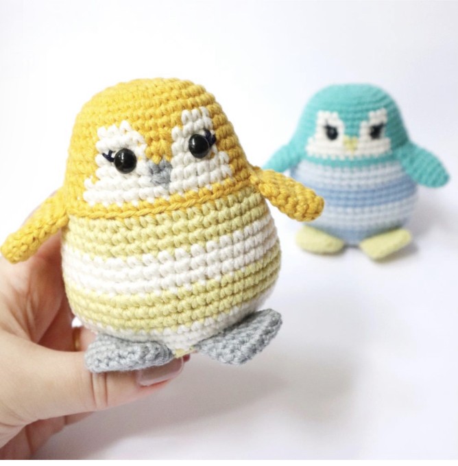Free Crochet Pattern: Dion the Penguin Toy