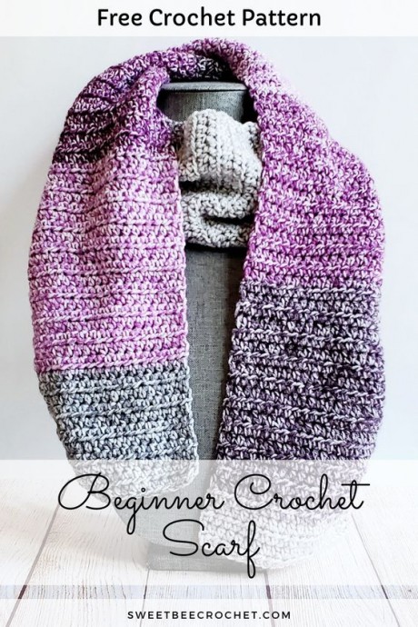 Crochet Beautiful Scarf – Free Pattern