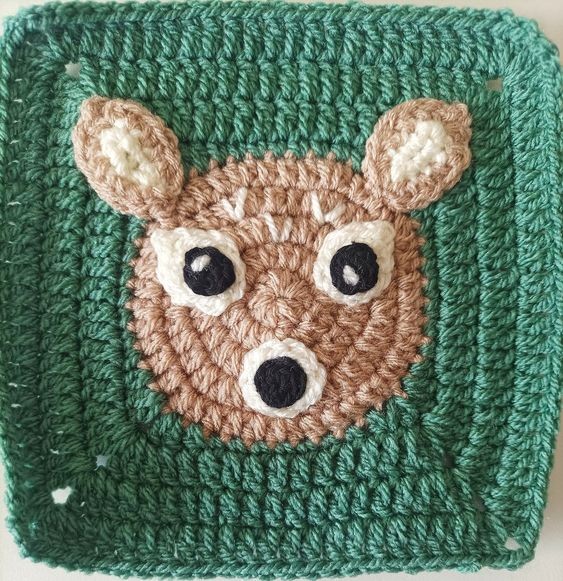 Create Adorable Crochet Deer Granny Squares: A Step-by-Step Guide for All Skill Levels Create Adorable Crochet Deer Granny Squares: A Step-by-Step Guide for All Skill Levels
