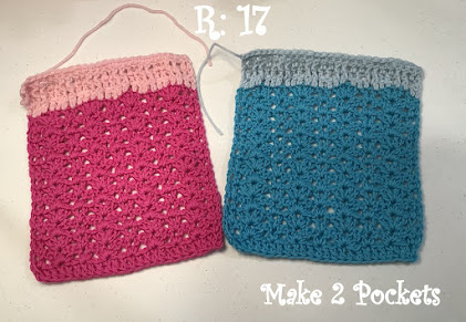 Crochet Color Block Pocket Shawl - Cozy Craft With Style for Chilly Seasons