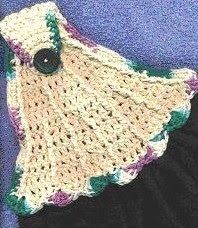 Discover the Delightful Crochet Country Garden Towel Topper for Your Kitchen