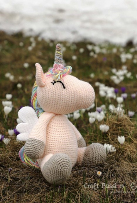 Cute Unicorn Amigurumi