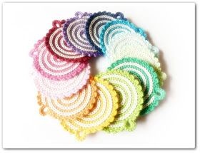 Create Cozy Crochet Spiral Coasters and Potholders for Your Home Décor Create Cozy Crochet Spiral Coasters and Potholders for Your Home Décor