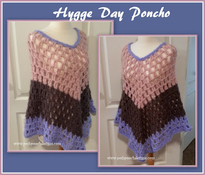 Create Your Own Cozy Crochet Hygge Day Poncho with Easy Instructions