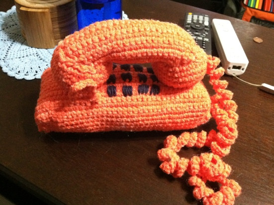 Crochet Adorable Telephone